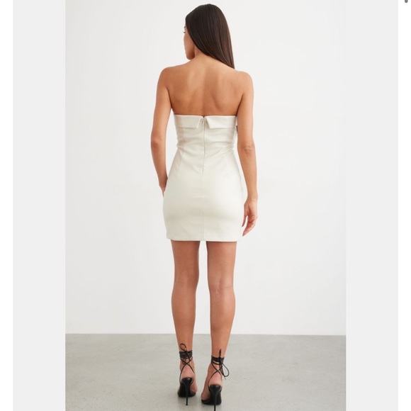 Dynamite faux leather mini dress - Picture 3 of 3